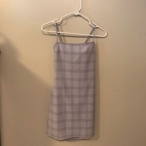 Tobi Blue Plaid Dress